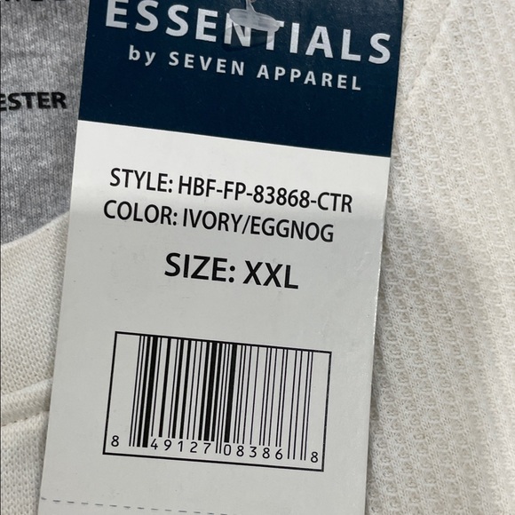 Essentials White Long Sleeve Tee - Picture 2 of 5